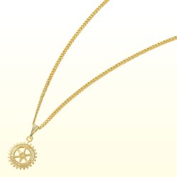 Photo1: Necklace/ Gold Color