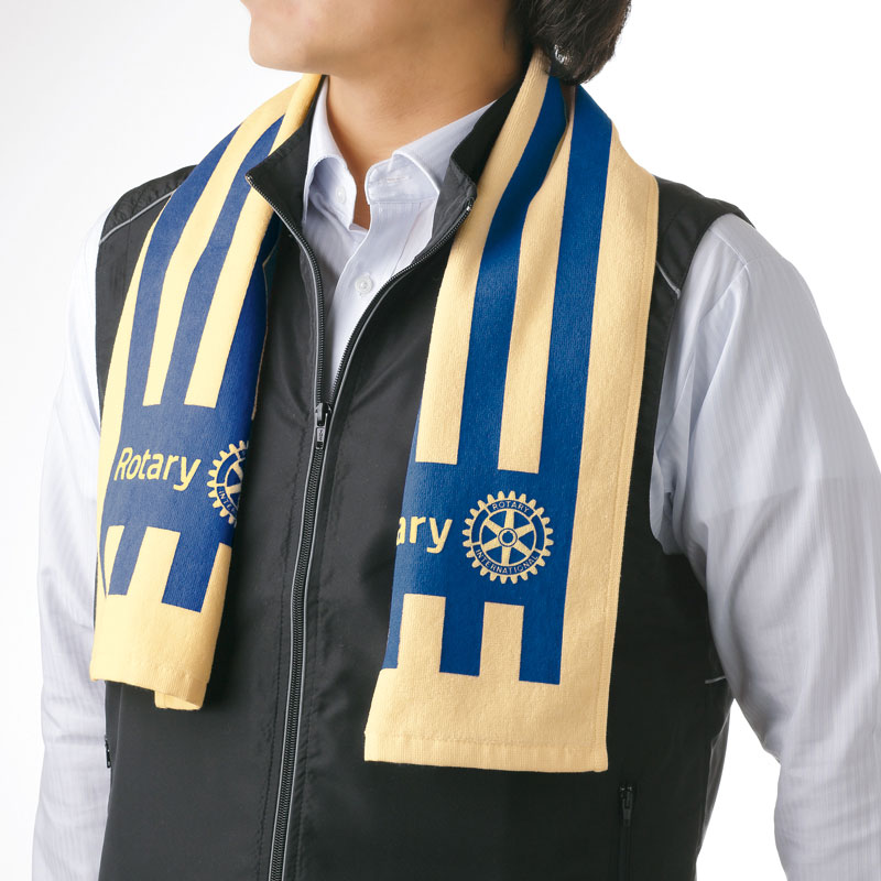 Muffler Towel ROTARY MERCHANDISE STORE OF OCTON INC.,ROTARY LICENSEE