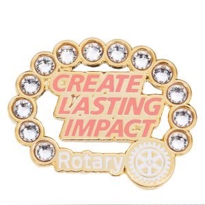 Photo: RI Presidential Message Magnetic Brooch